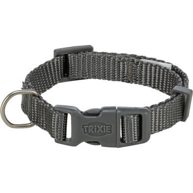 Trixie zgardă Premium grafit pentru câini, XS-S, 22-35 cm/10 mm